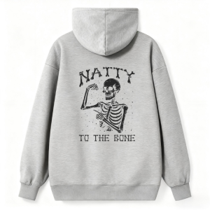 "Natty To The Bone" Gym Skeleton Hoodie
