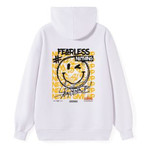 "Fearless" Smiley Face Hoodie